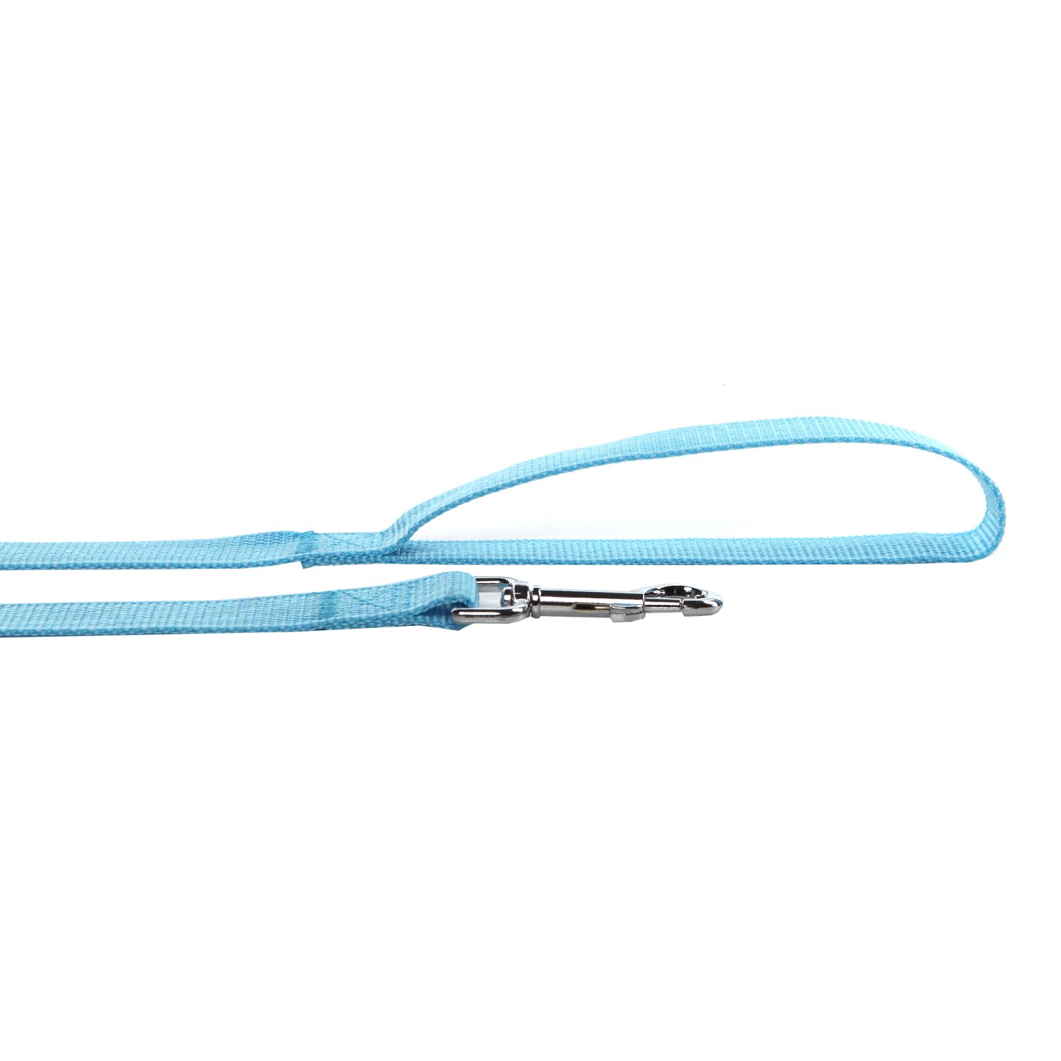 SALO Correa de nailon duradera para perro, 16 pies de largo, correas de entrenamiento para caminar, perros medianos y grandes, 1 pulgada de ancho (azul)