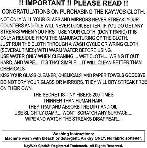 Zezo Fiber Miracle Cleaning And Polishing Cloth By Kaywos (5) #TOP1