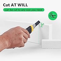 Vista 5 de Protector de Pared de Garaje, Paquete de 2 Amortiguadores de Espuma EVA Gruesa para Puertas de Automóvil, Impermeable e Ignífugo Protector de Pared