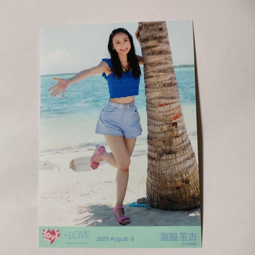 Amazon.co.jp: イコラブ瀧脇笙古 ナツマトペ生写真コンプ+ヨリ1枚