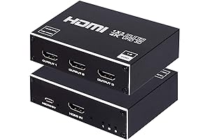 1x3 HDMI Splitter - Unparalleled Connectivity for Effortless Audio-Visual Distribution