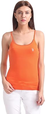 U.S.Polo Assn. Women's Band Collar T-Shirt