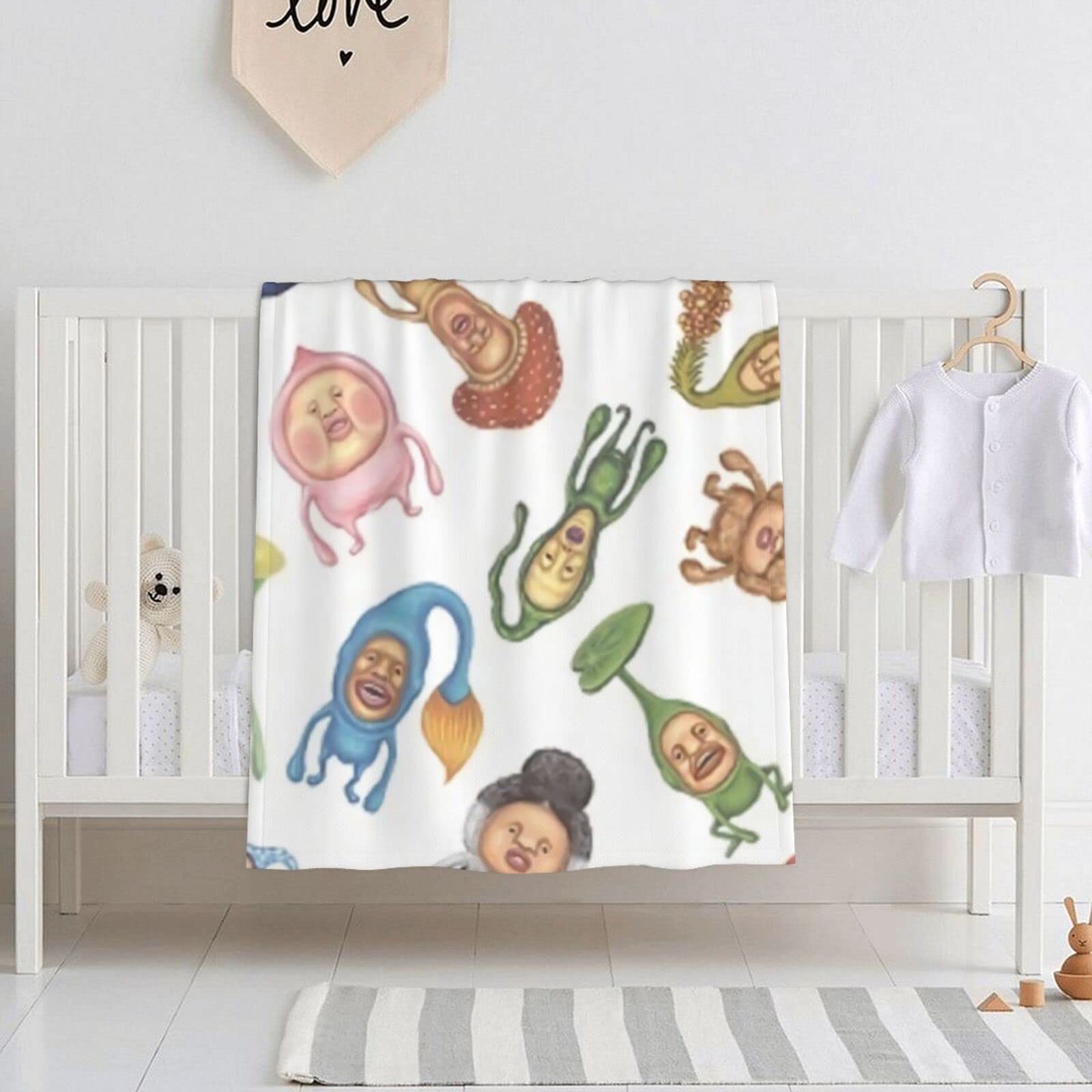 Amazon.co.jp: こびとづかん ベビー 新生児 赤ちゃん用 毛布 掛け毛布