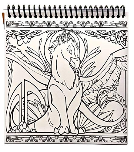 61zzjNsSHoL. SL500  - Psychedelic Coloring Book for Adults: Dark Creatures and Mystical Art