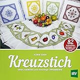  Kreuzstich: Obst, Gemüse und einfarbige Ornamente, 82 Kreuzstichvorlagen mit Hardangerrand