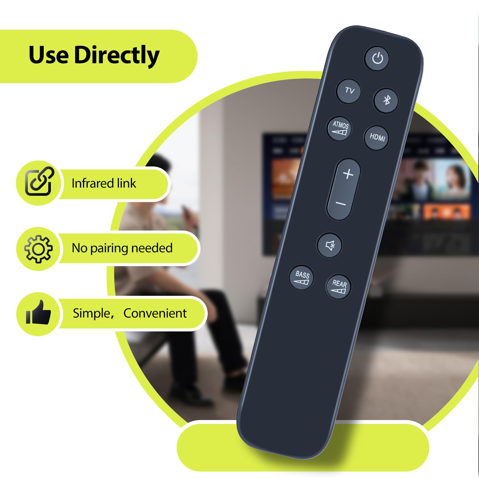 Telecomando di ricambio per sistema di altoparlanti soundbar JBL 9.1 canali
