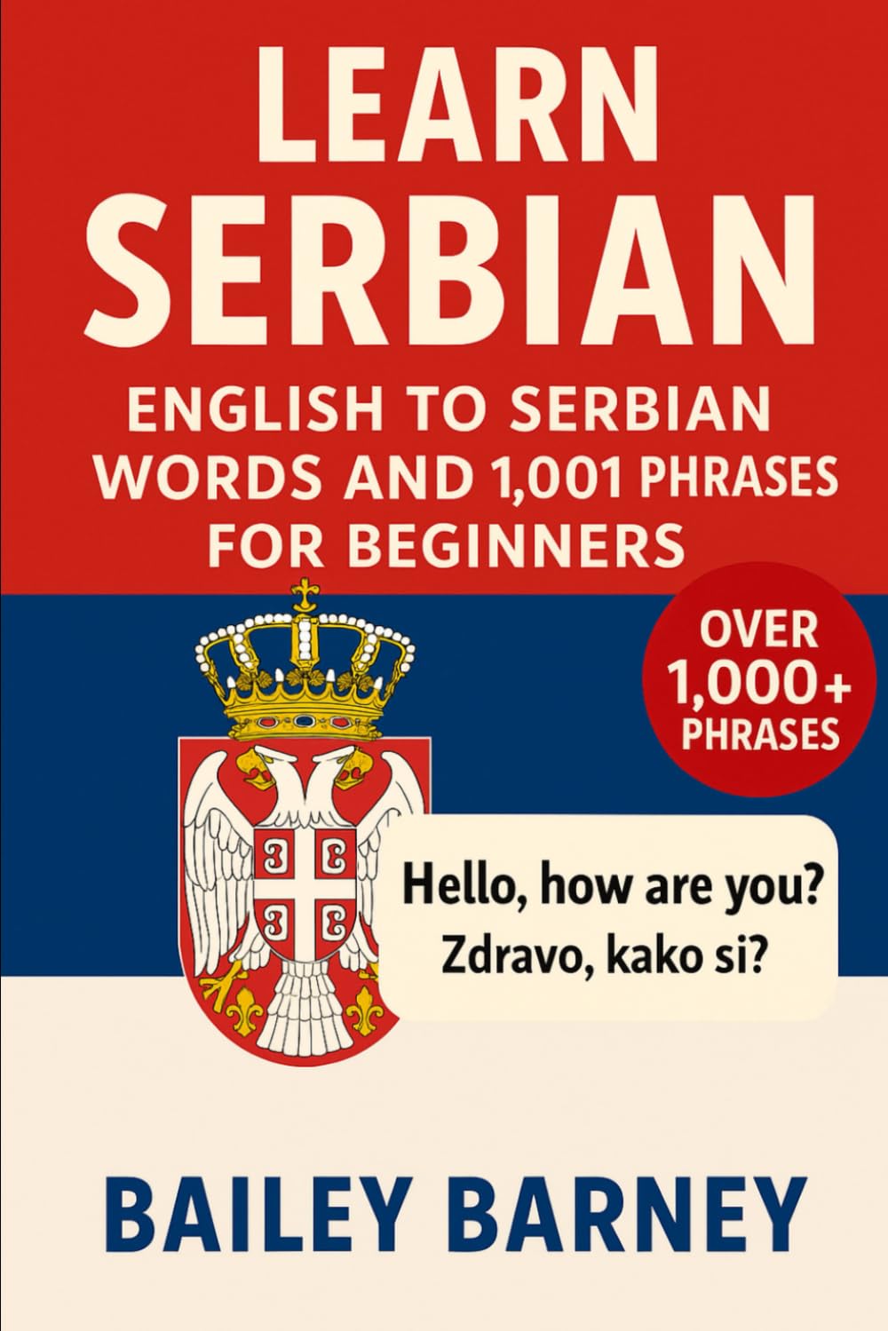 Learn Serbian: English to Serbian Words and 1,001 Phrases for Beginners
