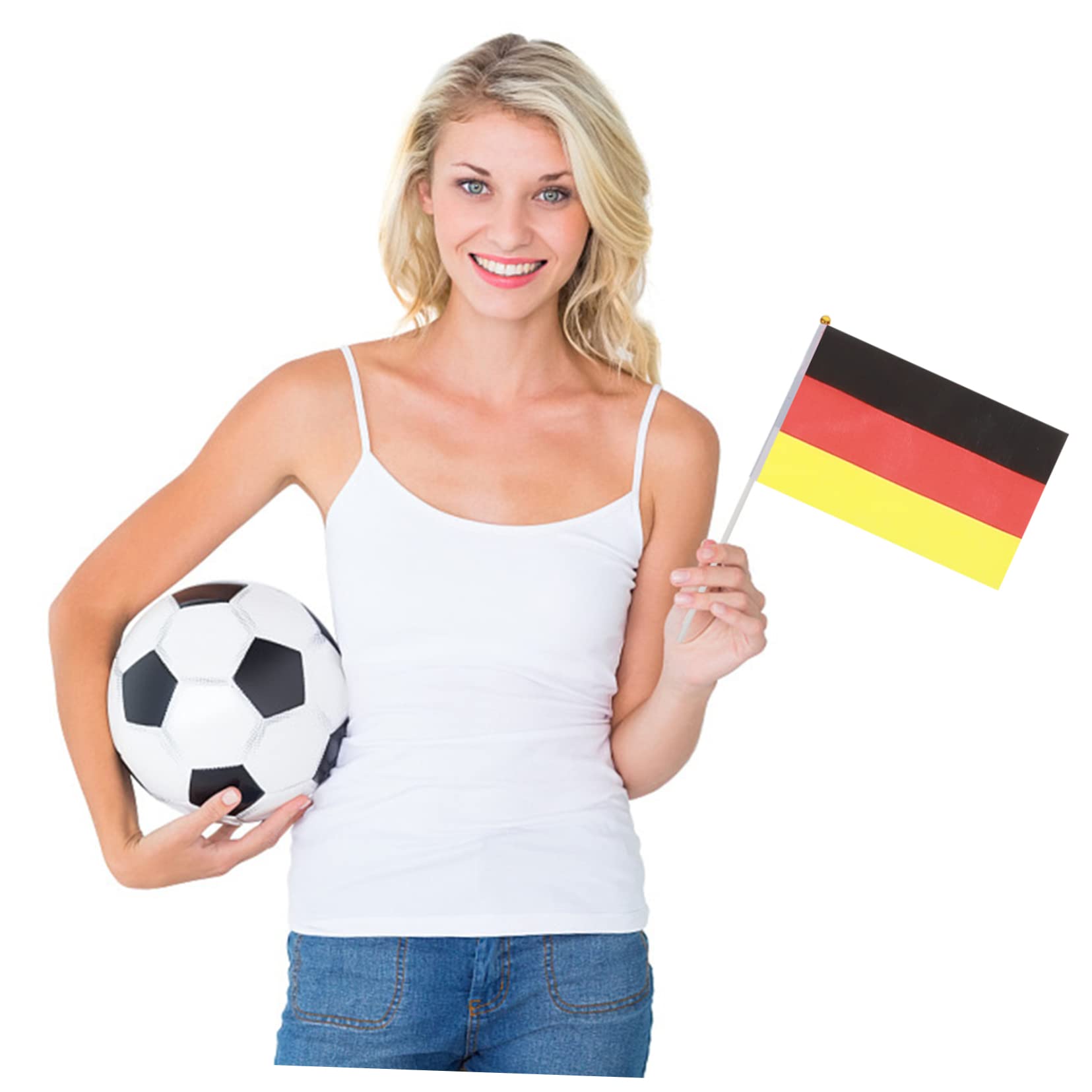 Hand Hielt Petites bannières de drapeau national sur 32 pays international pour, événements sportifs, festivals