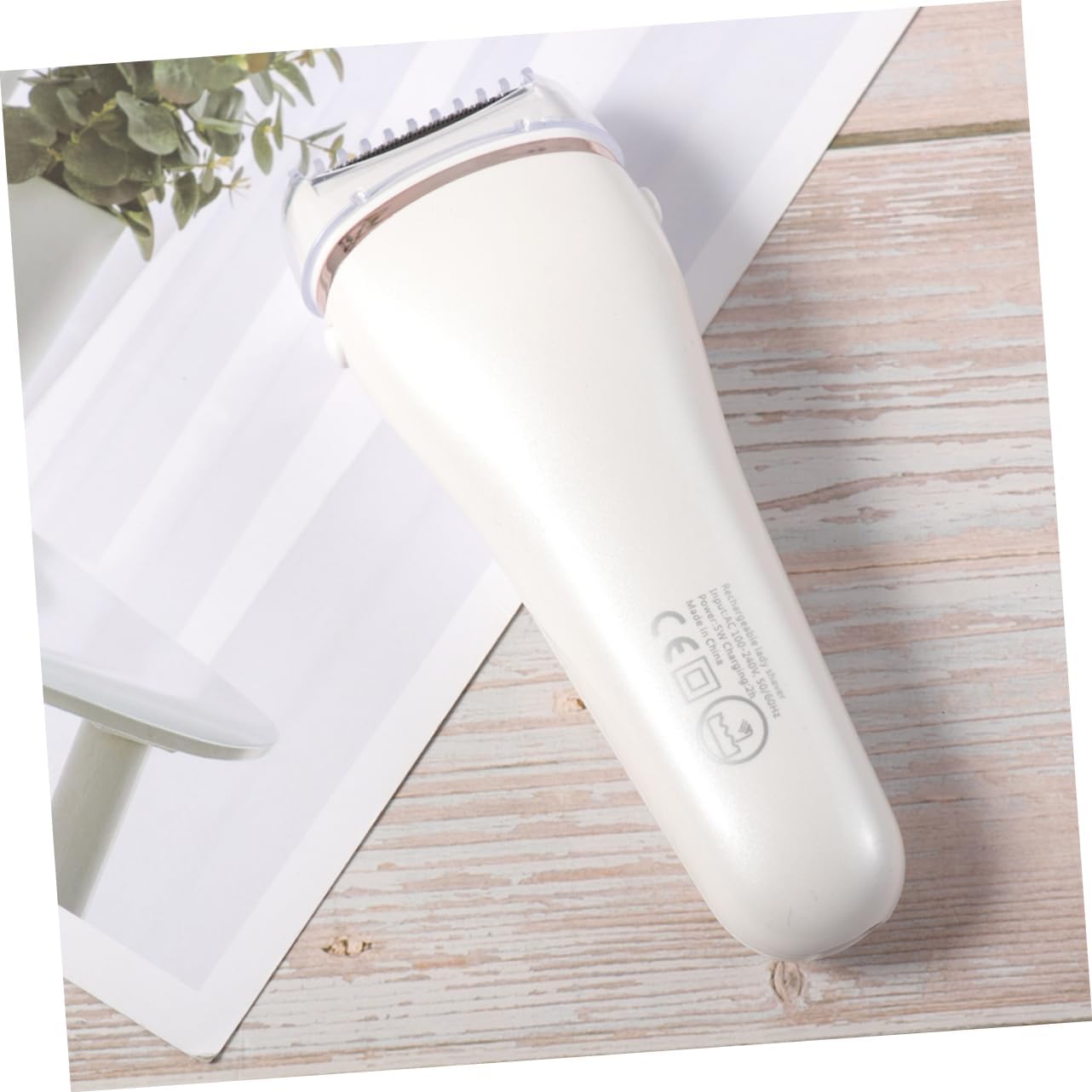 CALLARON Rechargeable Women's Electric Epilator Shaver LED Display USB Hair Removal Trimmer for Body Bikini and Face Portable Hair Removal Device