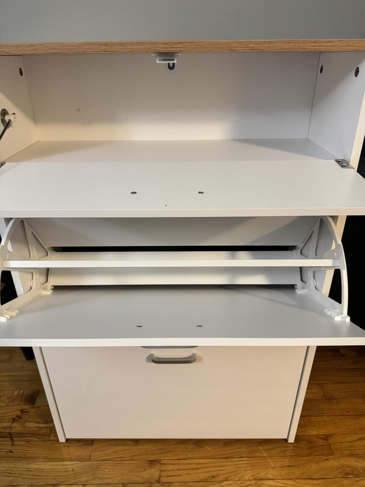 Customer photo of shoe cabinet