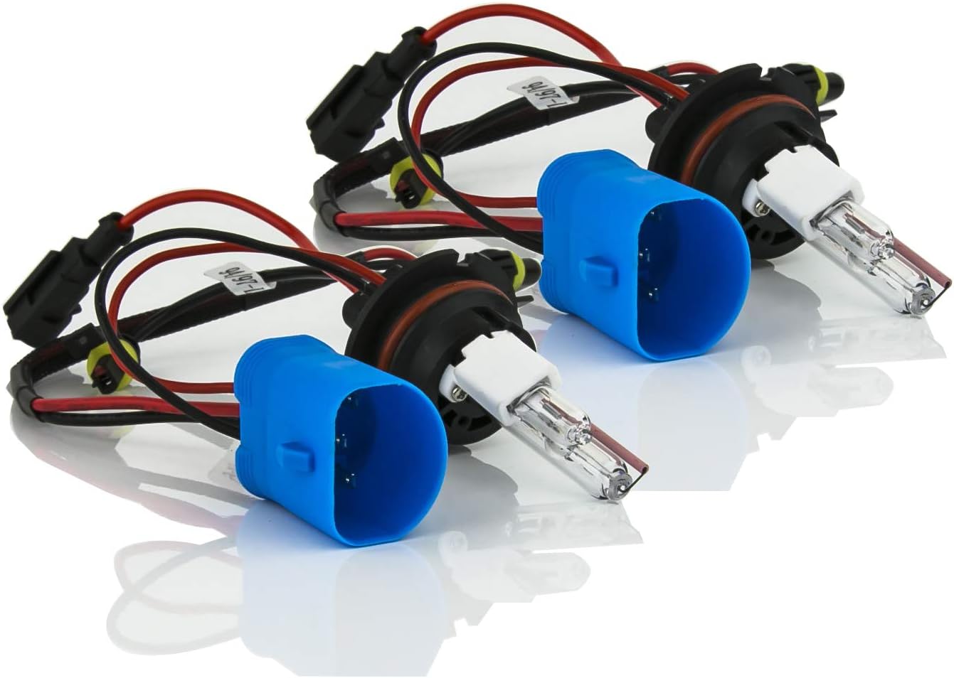 XENTEC 9007/9004/HB5 Hi/Lo 10000K HID Xenon Bulb x 1 pair w/Hi-beam Halogen (Brillant Blue)