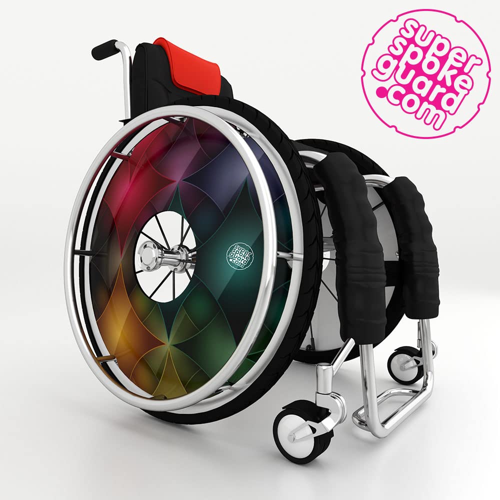 17'' Protectores de radios para sillas de ruedas A-250 (par)