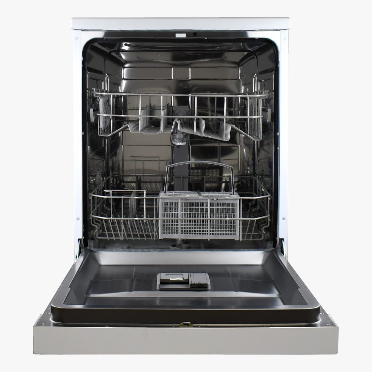 EAS ELECTRIC SMART TECHNOLOGY | Lavavajillas 60 cm | EMD122W-V1 | E | 12 servicios - cubiertos | Blanco | Función: secado extra, Autolimpieza, ECO, cristal |Display LED