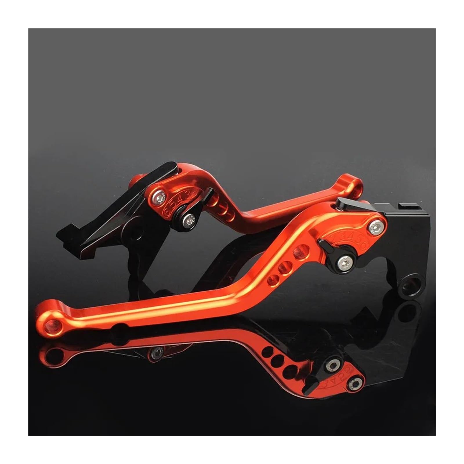 Maneta De Embrague De Freno De Motocicleta para Suzuki GSXR600 GSXR750 GSX-R GSXR 600 750 GSXR1000 K6 K7 K8 K9 2005-2010 Manetas Freno Y Embrague(177 mm Naranja)