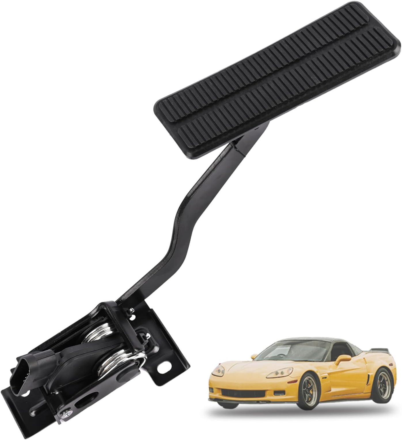 Electronic Accelerator Gas Pedal Assembly with Bracket Position Sensor Compatible with Chevrolet Corvette C6 2005-2013 Replace 19417903 25835421 15864594 12569599