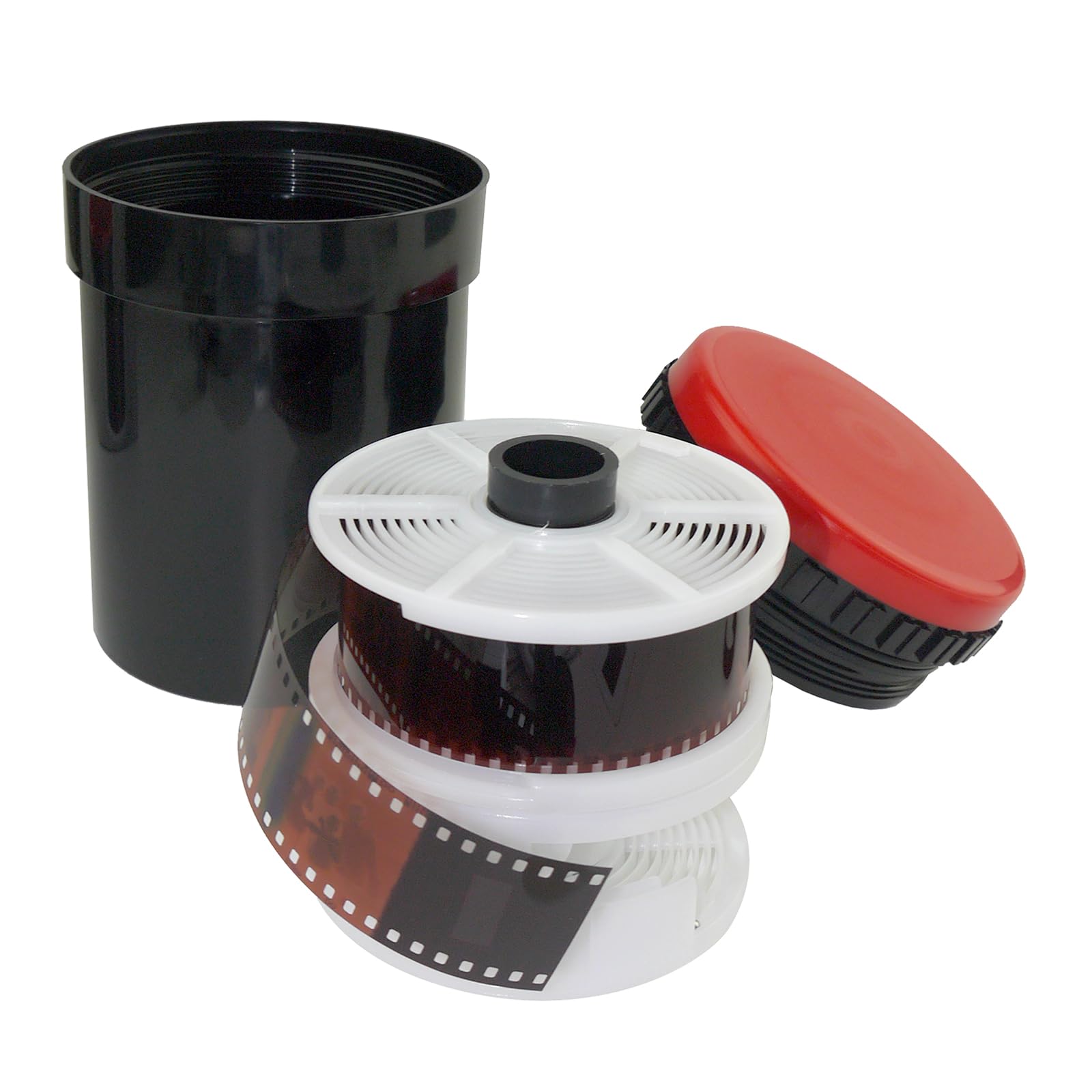 AP Tanque Revelado con 2 Espirales Compact – para Películas Blanco y Negro y Color