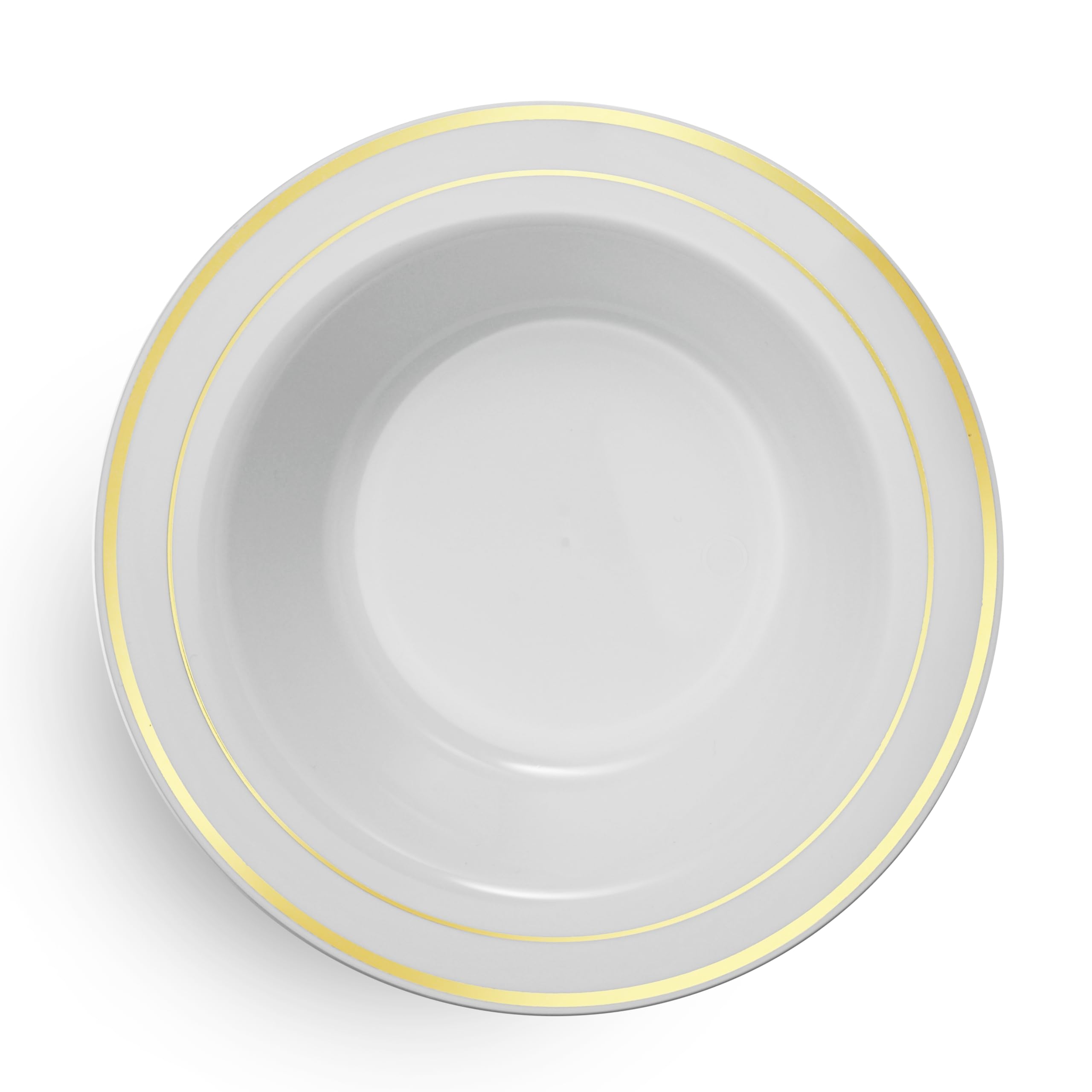 Gold Disposable Bowls Set - 50 12oz Bowls -3