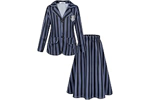 Nevermore School Uniform Costume for Girls