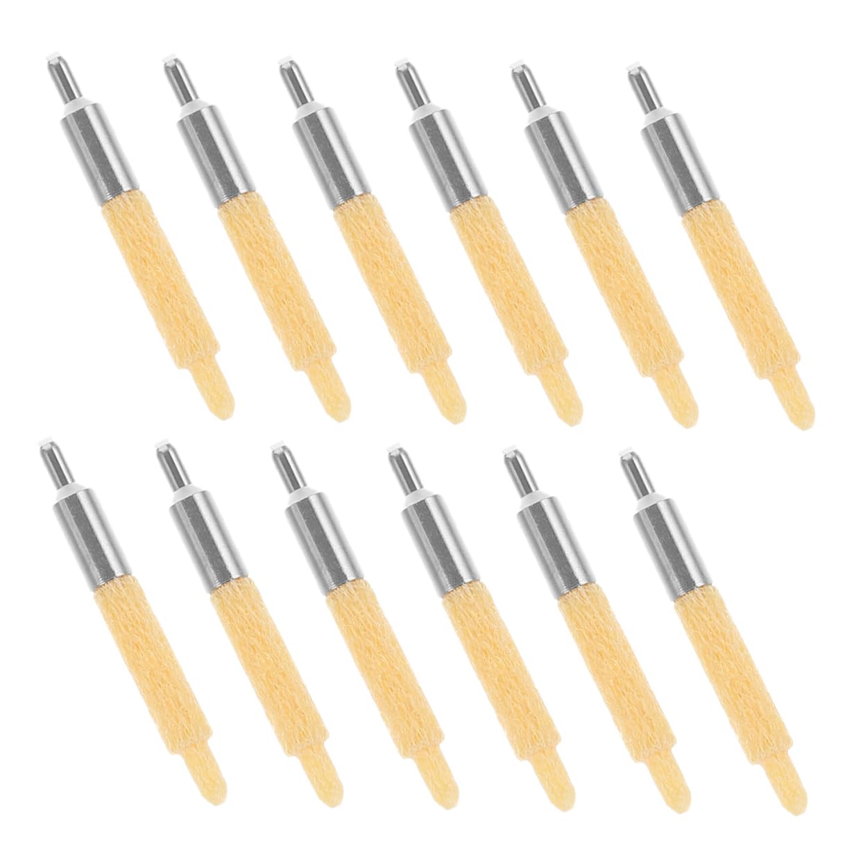 Gogogmee 12pcs Refillable Marker Pen Nibs Fine Tips for Detailed Drawing and DIY Projects Replacement Nibs for Art Supplies for All Skill Levels