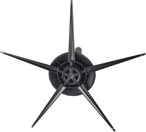 Miniatura 4 de EASTROCK Soporte portátil de metal para trompeta con 5 patas, plegable, desmontable, soporte para trompeta, patas de metal estables para trompeta,