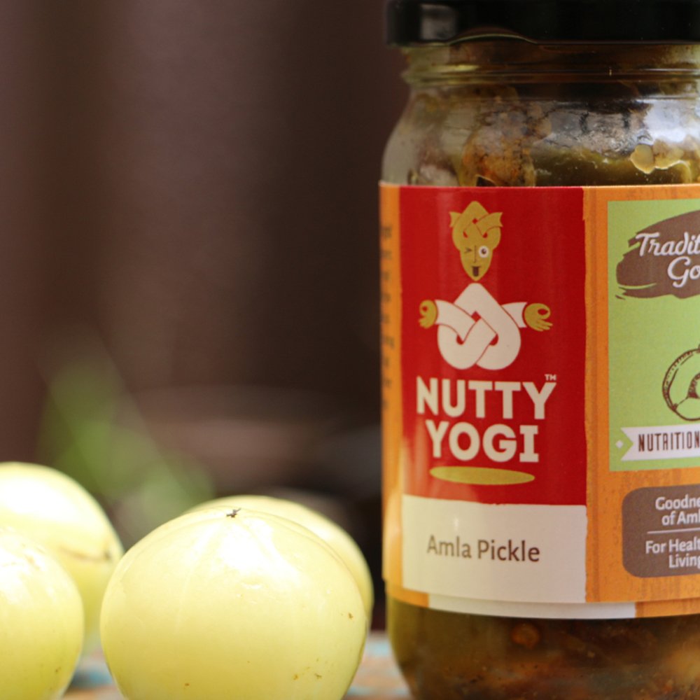 Nutty Yogi Amla Pickle - 200gm 3
