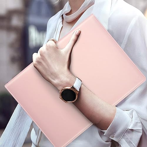 Vista 19 de WAVEYU Funda tipo cartera para mujer, bonita carpeta de cubierta de padfolio, organizador de documentos legales para Girasol