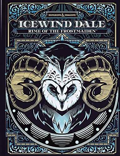 Image of Dungeons & Dragons RPG: Ice Wind Dale - Rime of The Frostmaiden Alternate Cover - Hardcover Book