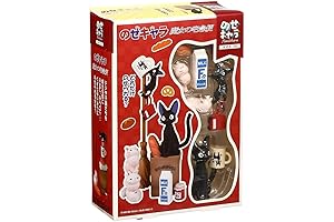 Ensky's Bewitching Jiji the Cat - Stackable Figure That'll Sweep You Off Your Feet!