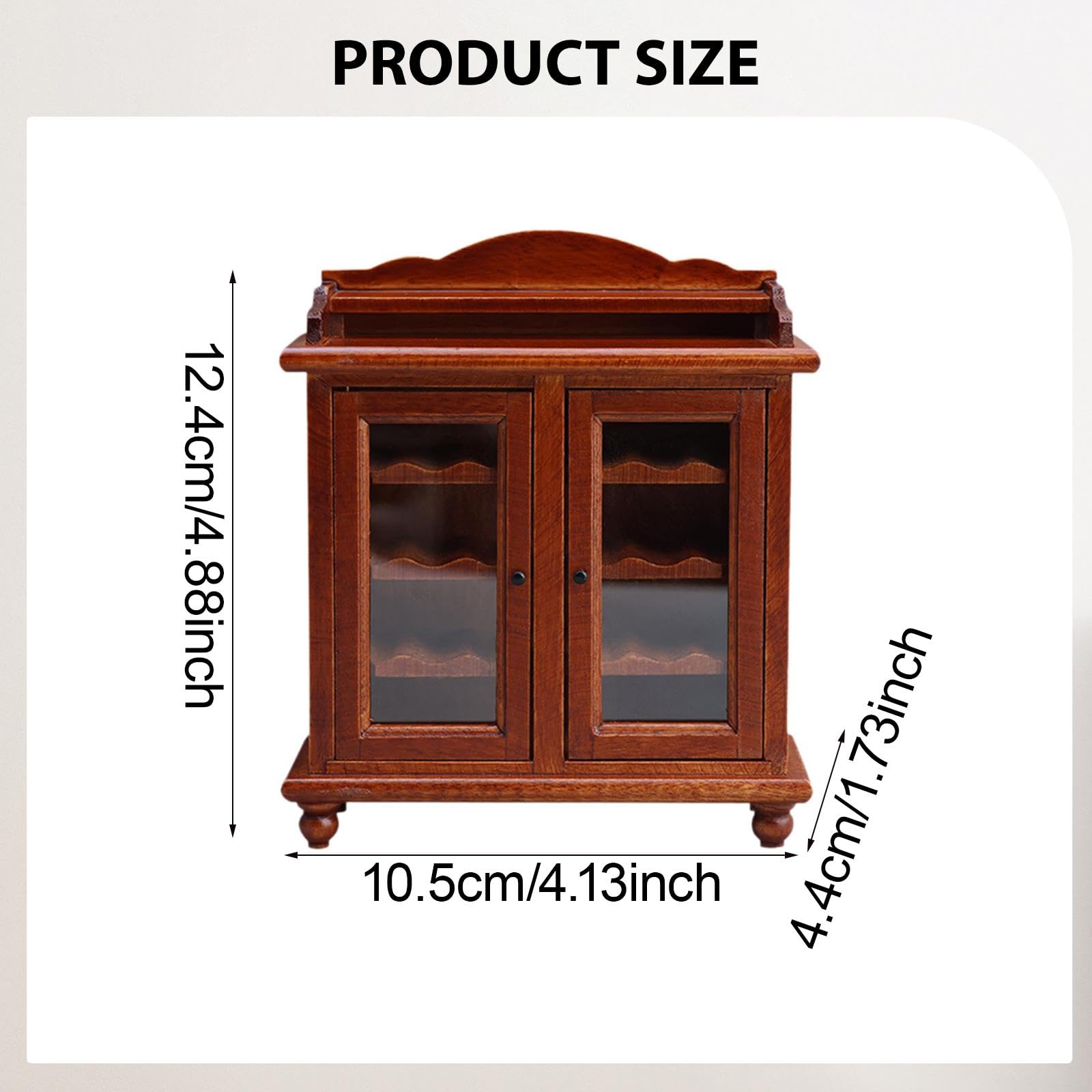 Amazon.co.jp: Generic 1:12 ミニチュアワードローブ、ミニチュア 