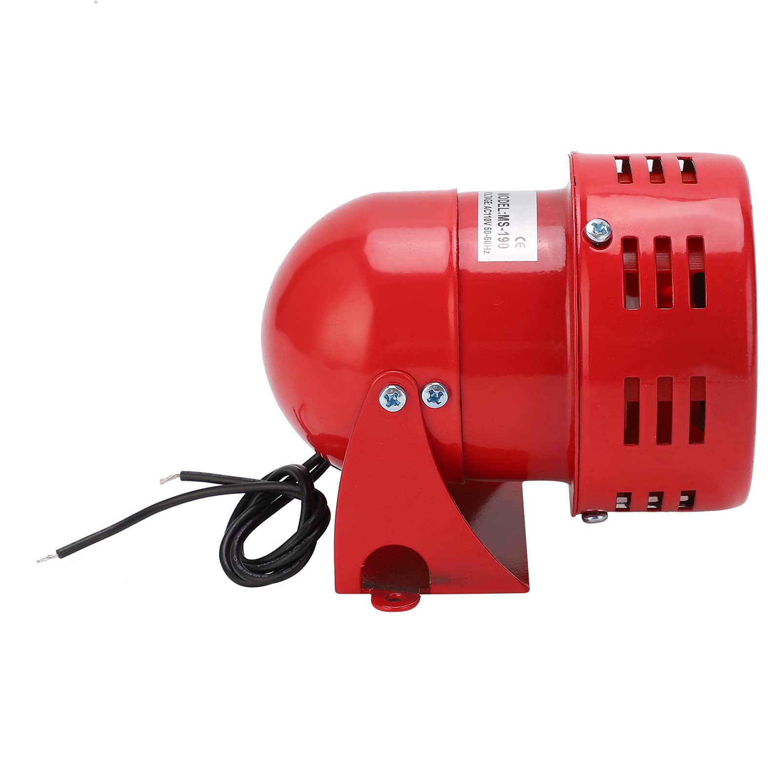 ANKROYU Motor Alarm, Mini Metal Motor Alarm Industrial Sound Alarm Buzzer Electrical Guard Against Theft, Metal Shell Motor Alarm for Factory, Construction