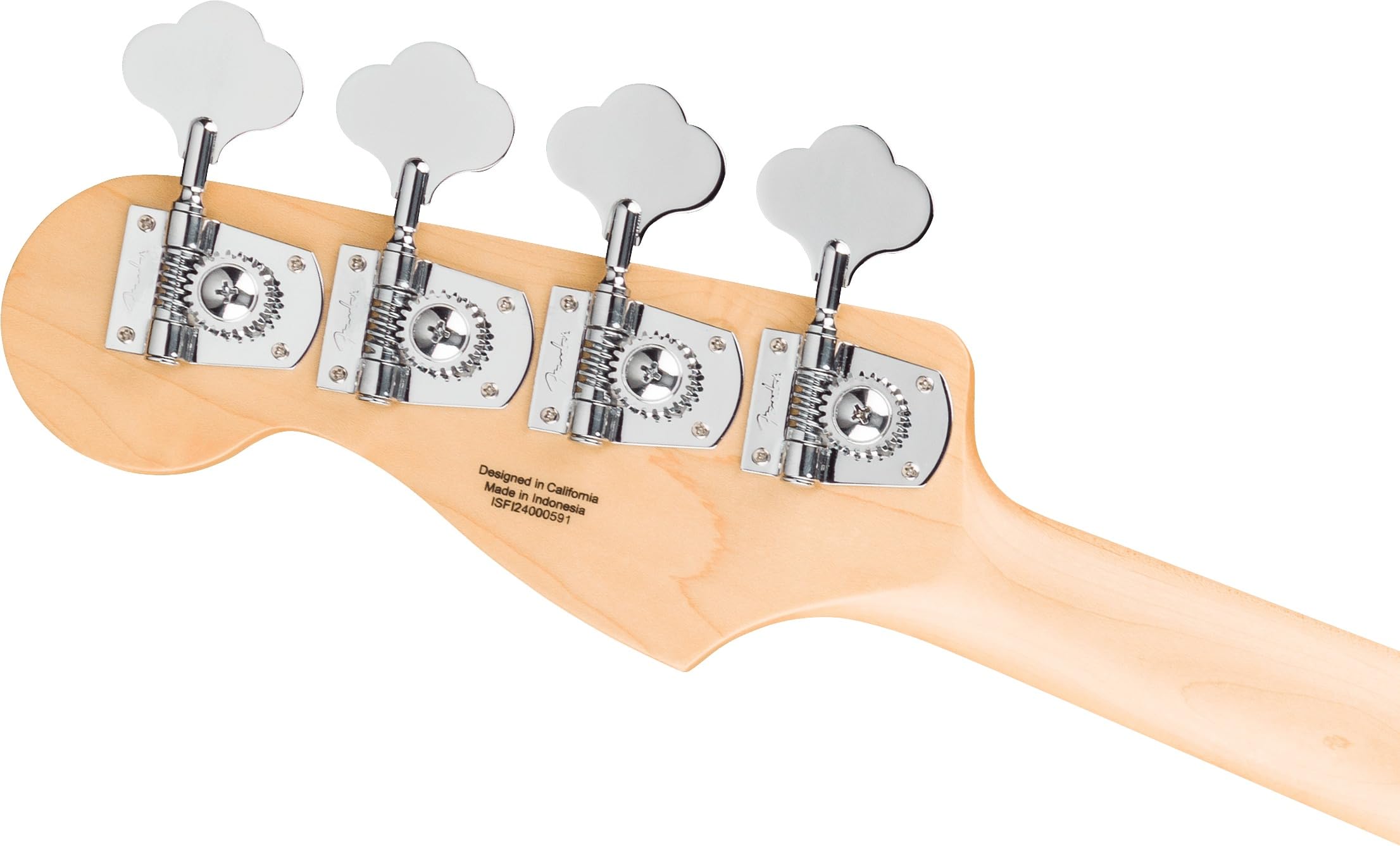 Amazon.com: Fender Standard Jazz Bass - Olympic White, Laurel