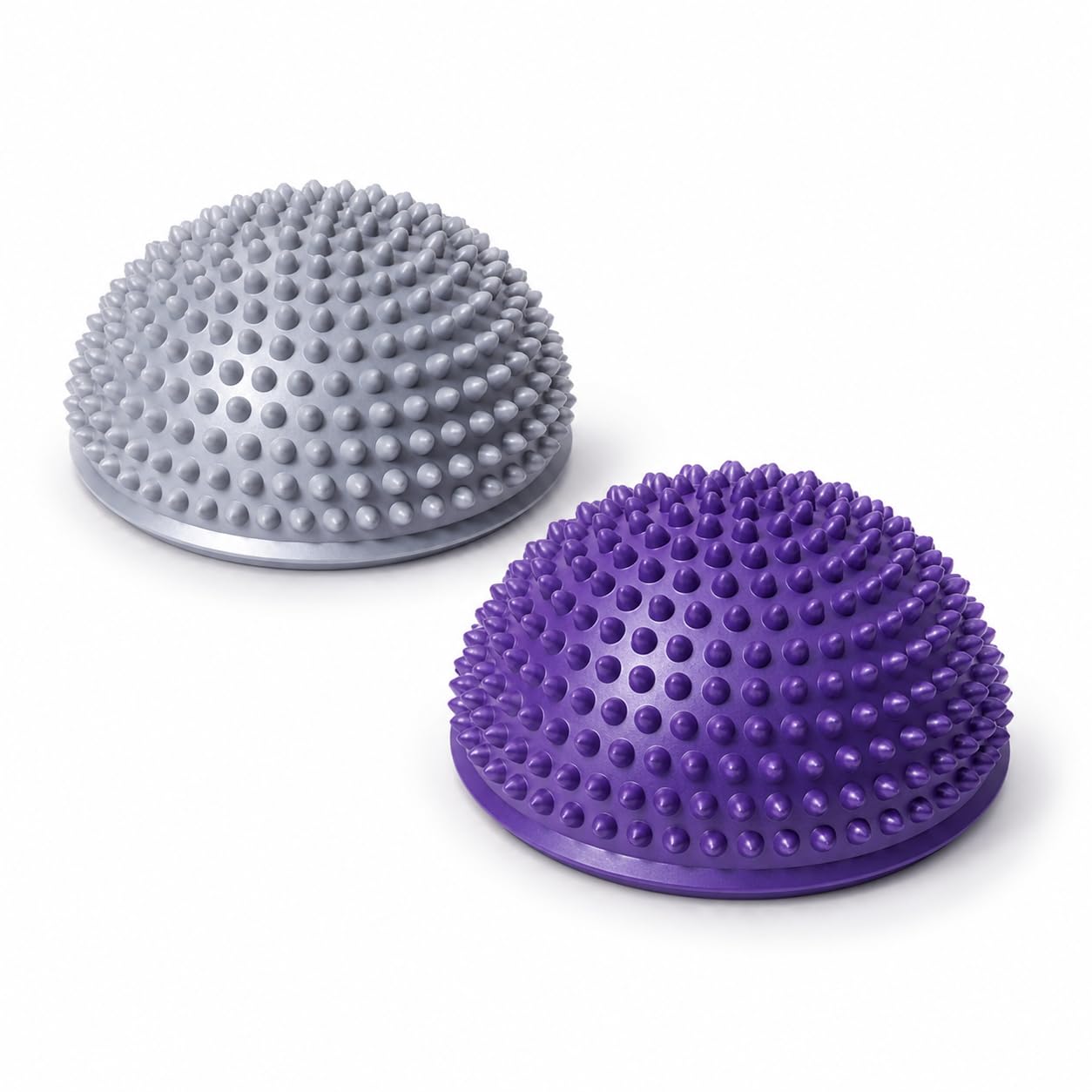 Hedgehog Balance Pods, Pimples Pilates Ball, Half Spiky Fitness Domes for Kids Adults Sports, Foot Massage, Stability Training, Muscle Balancing Therapy, Yoga Gymnastics Exercise-image-19