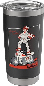Disney Pixar Toy Story 4 Duke Caboom Legend Stainless Steel Insulated Tumbler