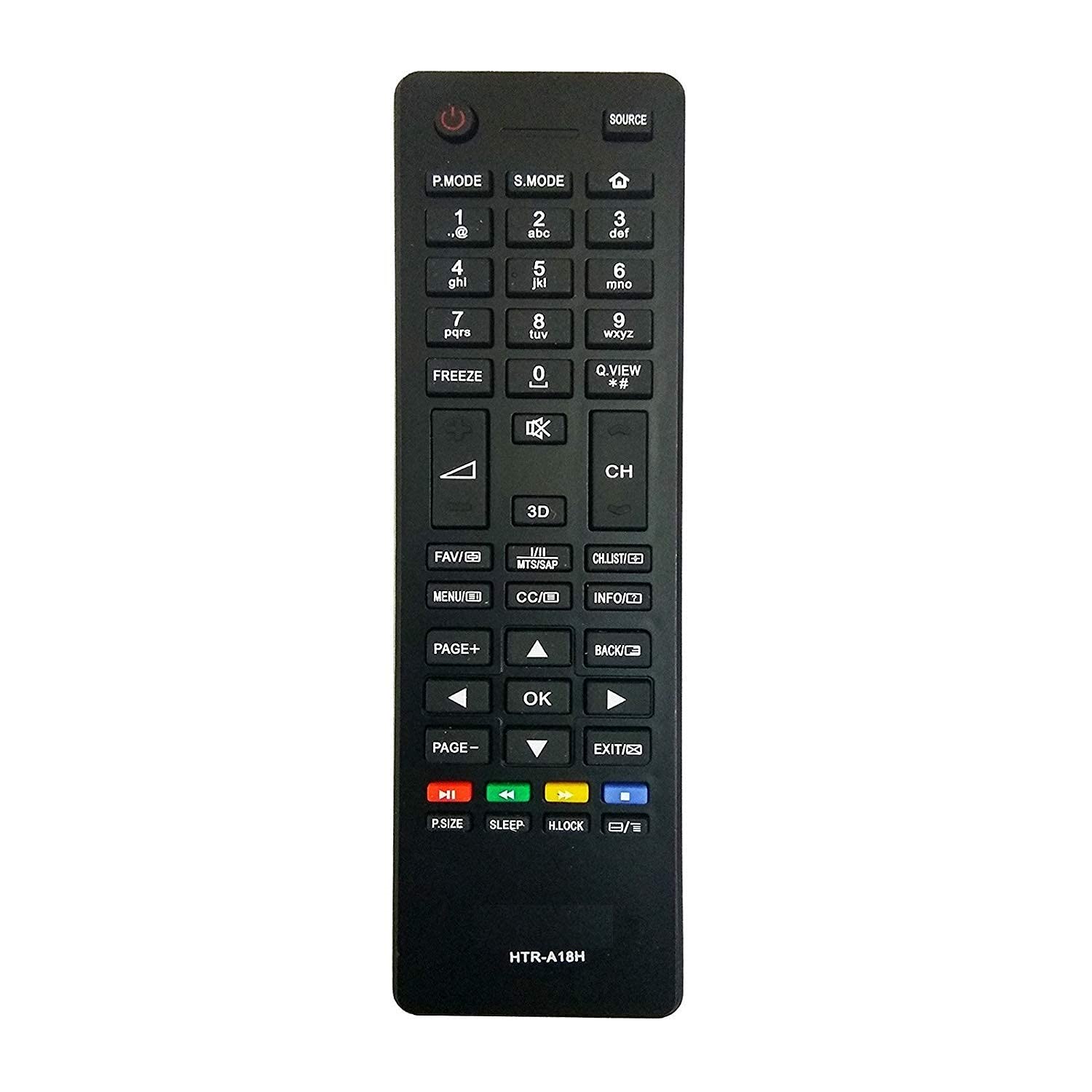 See full amazon price history chart for EHOP Compatible Remote Control for Sharp Plus HTR-A18H Haier LED HDTV (Black) EHOP Compatible Remote Control for Sharp Plus HTR-A18H Haier LED HDTV (Black) (B07W9HVW6Y) Amazon Price History, Amazon Price Tracker