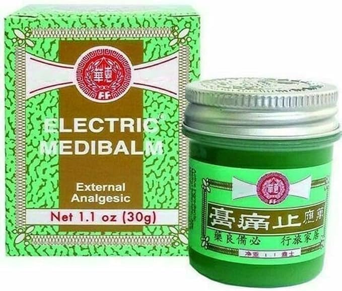 Electric MediBalm Balsem | Herbal Body Comfort Balm - 30g (Pack of 1)