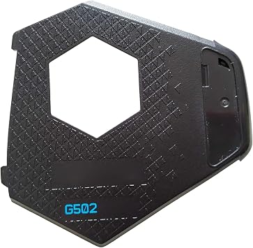 Mouse Housing Black Back Cover Bottom Case For G502 Mouse Counter Weight Cover