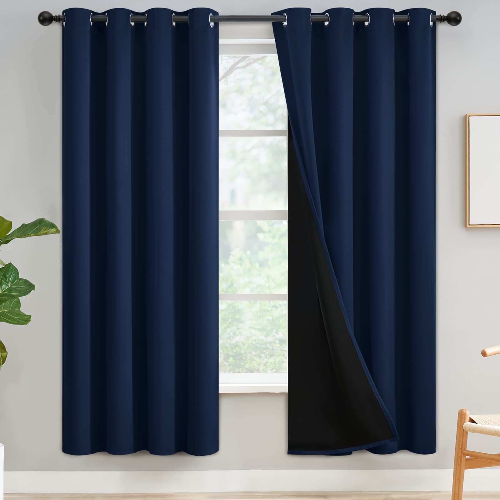 Emerald Green Blackout Curtains - 100% Light Blocking -8 Emerald Green Blackout Curtains - 100% Light Blocking -8