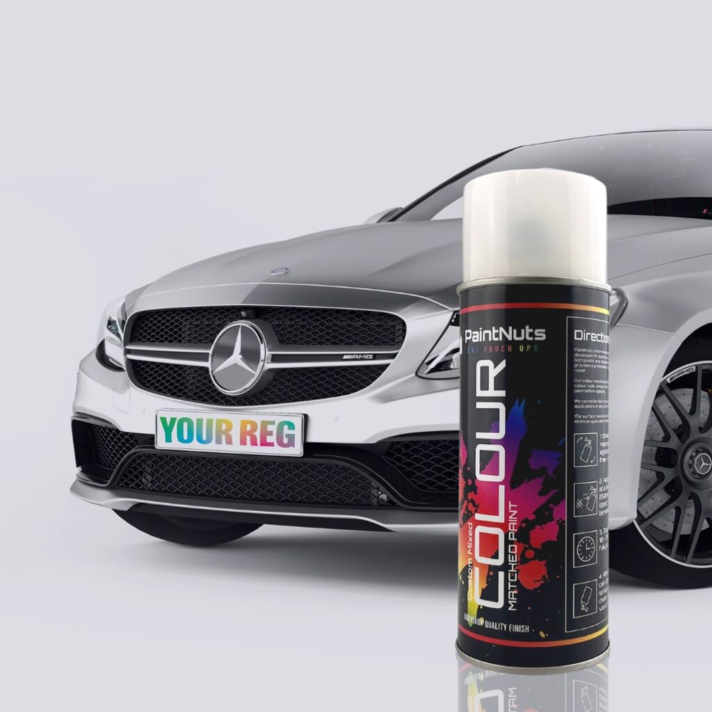 PaintNuts Colour Matched Car Touch Up Paint Aerosol By Registration