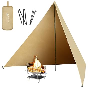 SENQI 焚火陣幕 難燃性 Amazon.co.jp: SENQI 焚火陣幕 陣幕 ウィンドスクリーン 大型