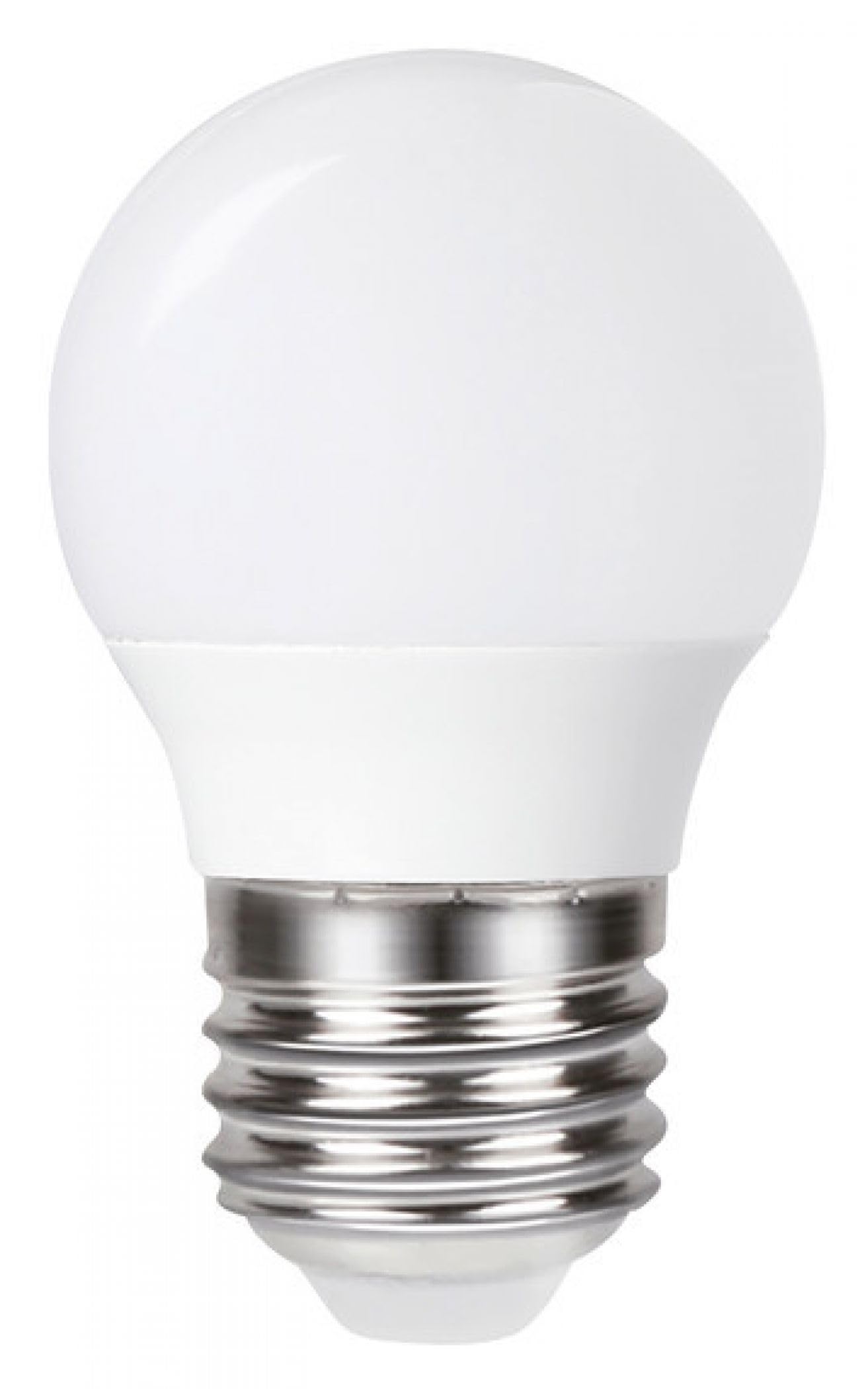 Integral ILGOLFE27DE090 4.9w LED Golf Ball Bulb, 4000K, Frosted, dimmable, E27, 470lm =40w