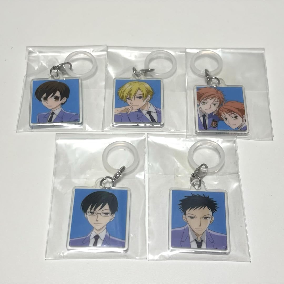 桜蘭高校ホスト部 めじるしアクセサリー 全種類 桜蘭高校ホスト部 めじるしアクセサリー ガチャガチャ 桜蘭高校ホスト