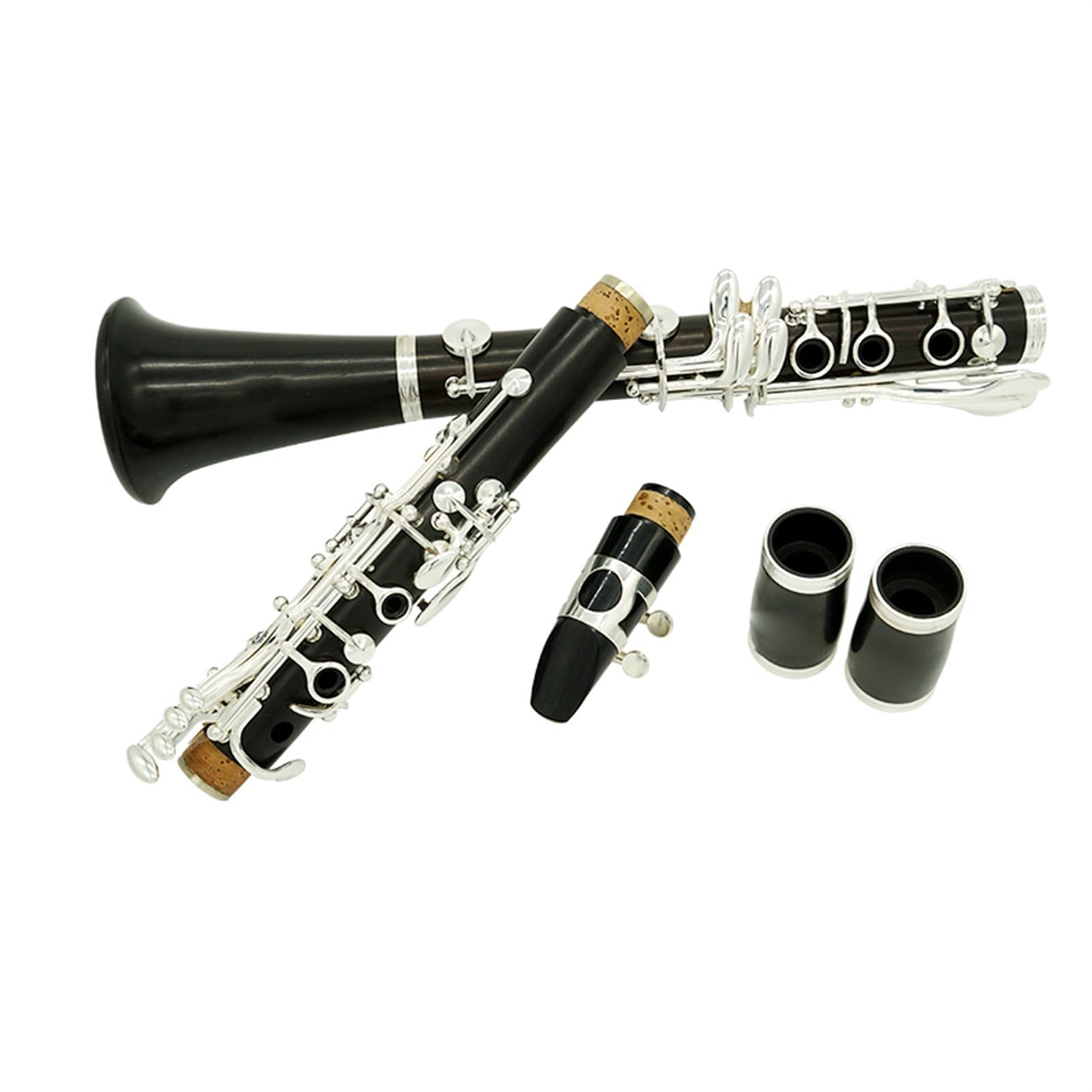 Buffet Clarinetto In Ebano Si Bemolle 17 Tasti In Rame Bianco Per Esibizioni Professionali E Valutazione Esame
