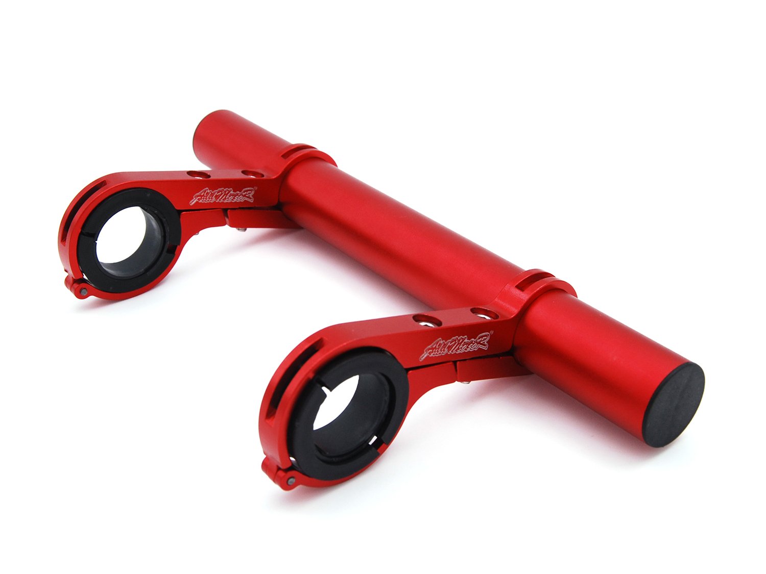 ADDMOTOR Bicycle Handlebar Extender Bicycle Handlebar Holder Extension Double Clamp Bike Handlebar Extender Light Lamp Phone Mount Holder Bracket Space Saver