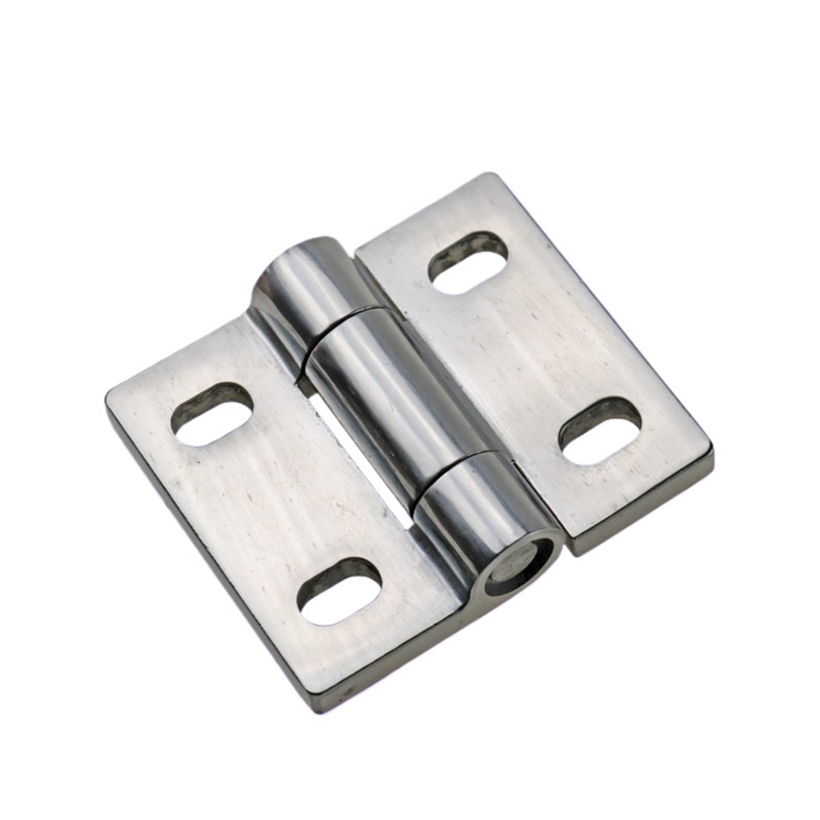 FQJYXWEWL XG02-124 Horizontal Hole Thickened Cast Bearing Hinge T-Shaped Heavy-Duty Stainless Steel 1Pcs