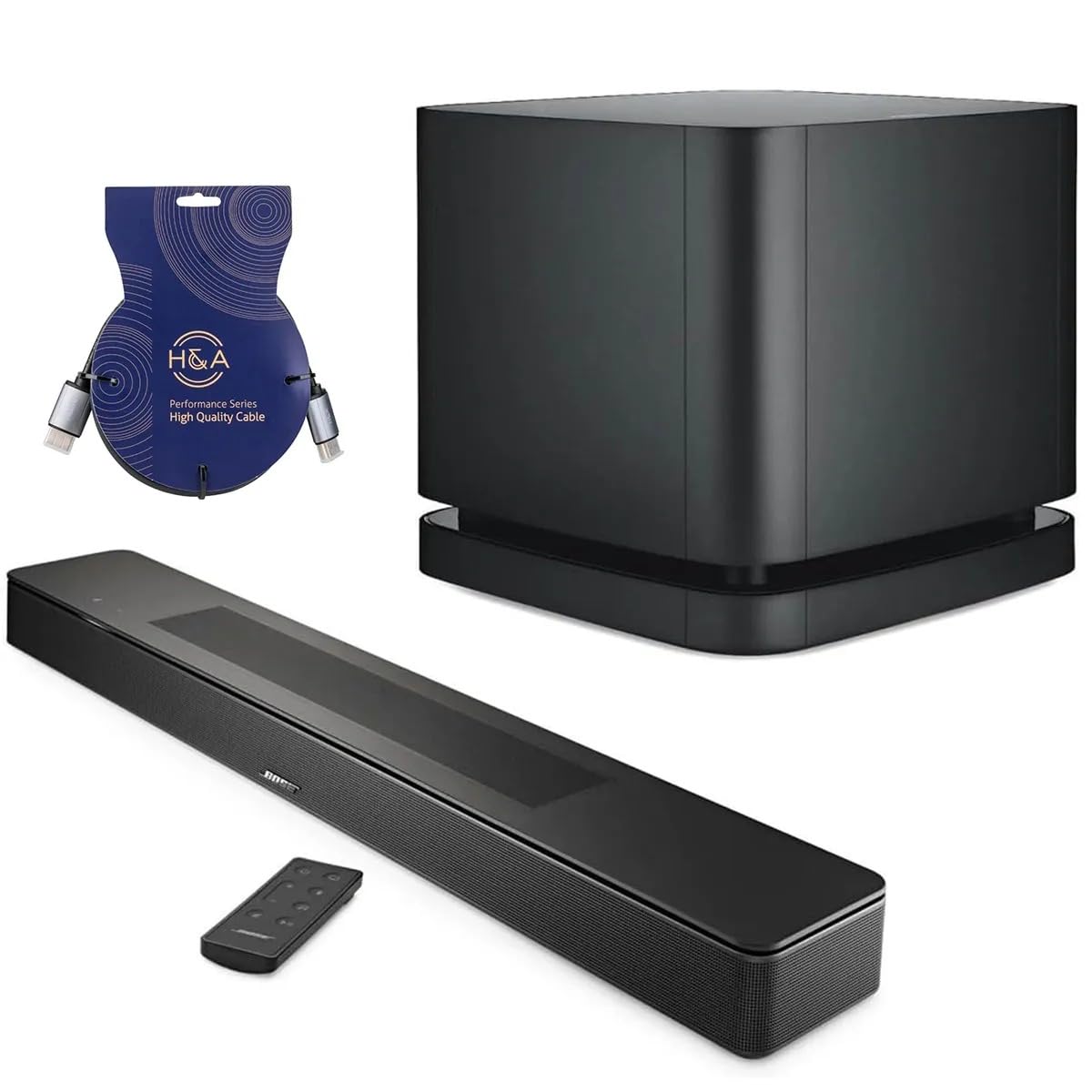 BoseSmart Soundbar & Bose Bass Module 500 Bundle