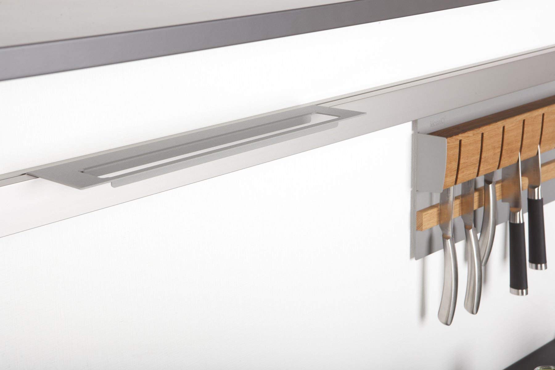 SO-TECH® Linero MosaiQ Tuchleiste Oben Titan grau
