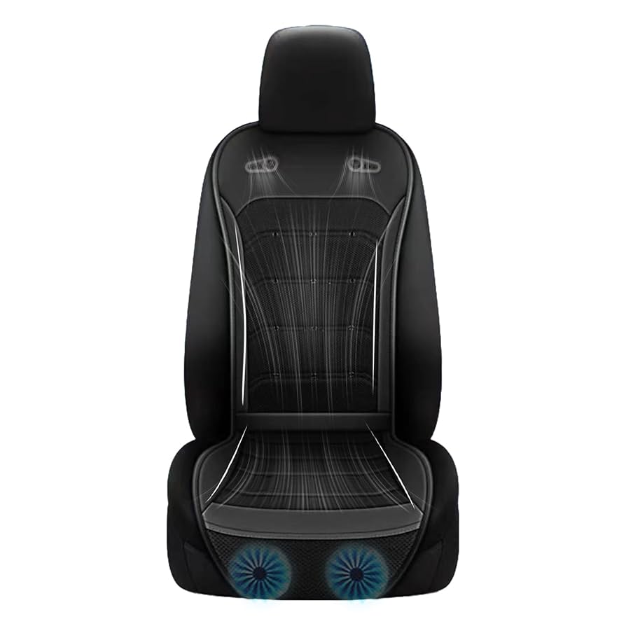 クールシート カーシート 【2025風量強化版 2枚超大型強力ファン+4枚小型フ Amazon | クールシート カーシート 【2025風量強化版 2枚超大型