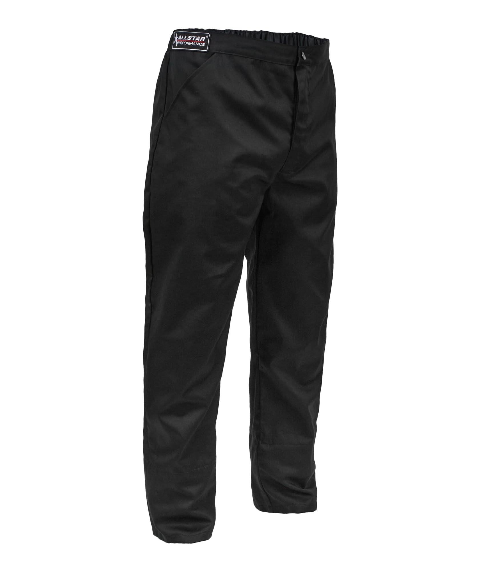 ?Allstar Performance ALL931211 Driving Pants - SFI 3.2a/1 - Single Layer - Fire Retardant Cotton - Black - Small - Each