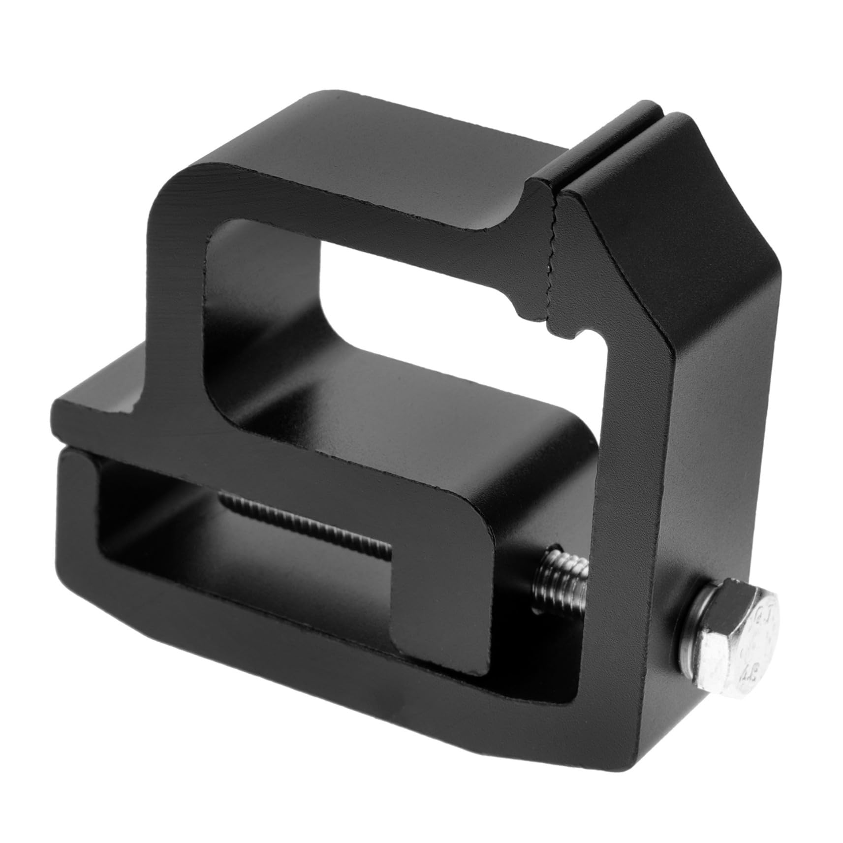 ULTECHNOVO Heavy Duty Providing a Sleek Exterior and Secure Fit Truck Bed Clamps Aluminum Black Versatile Design with Easy Mounting and Detachment for Truck Shells for Camping Setup