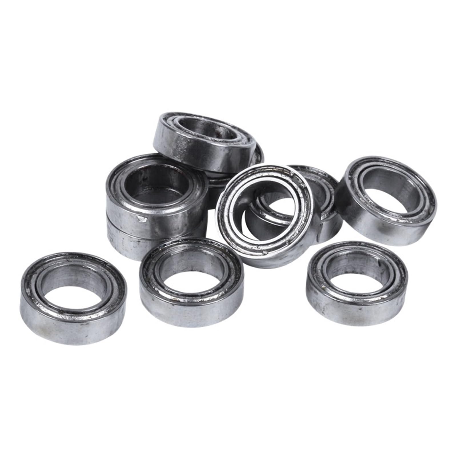 VSPPJYFG Bimetal Seal Shield Micro deep Groove Bearing 10pcs MR106-ZZ 6X10x3mm Miniature Sealed Metal Shielded Metric Radial Ball Bearing